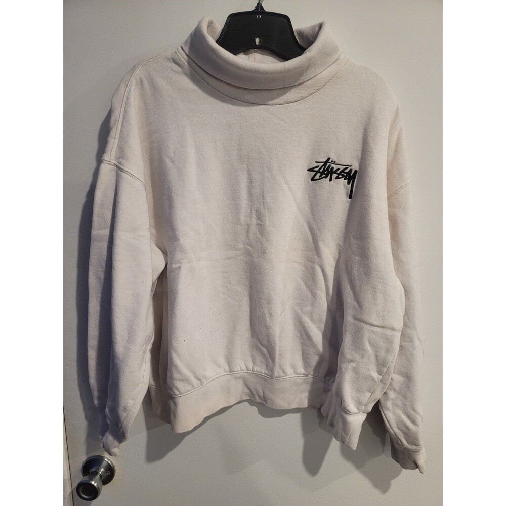 Stussy Y2K Turtleneck Grunge/ Baggy Sweater